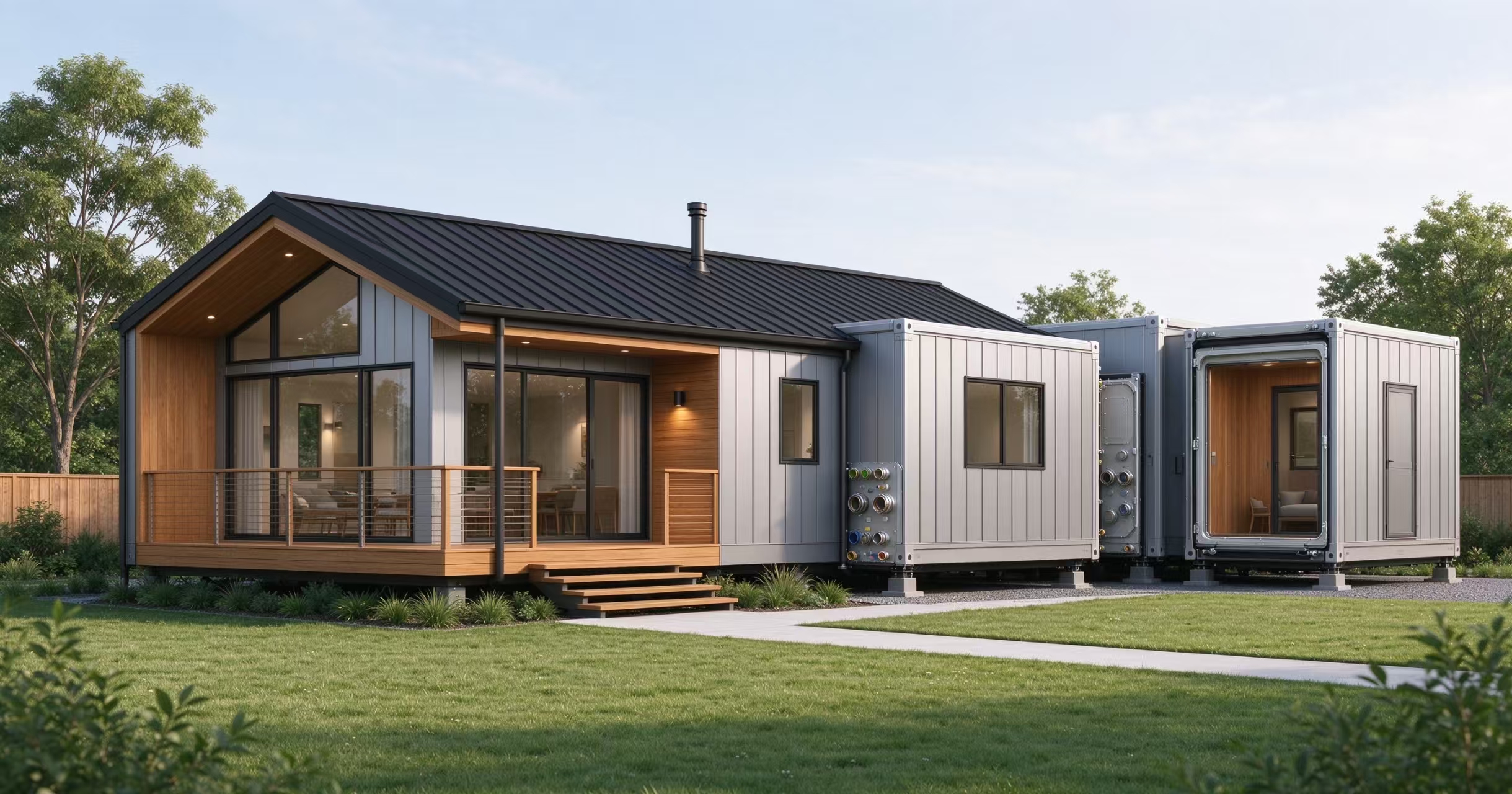 Expandable modular home