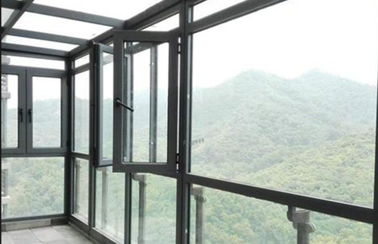Break bridge aluminum window