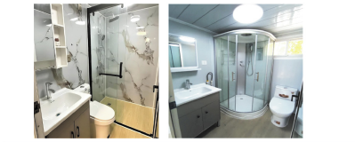 Dry & wet separate bathroom