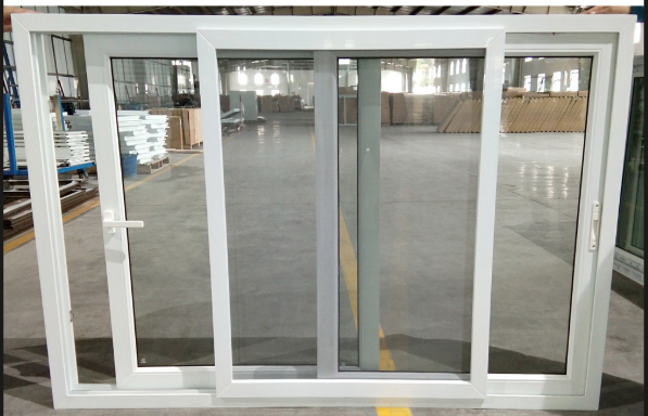 Plastic steel window